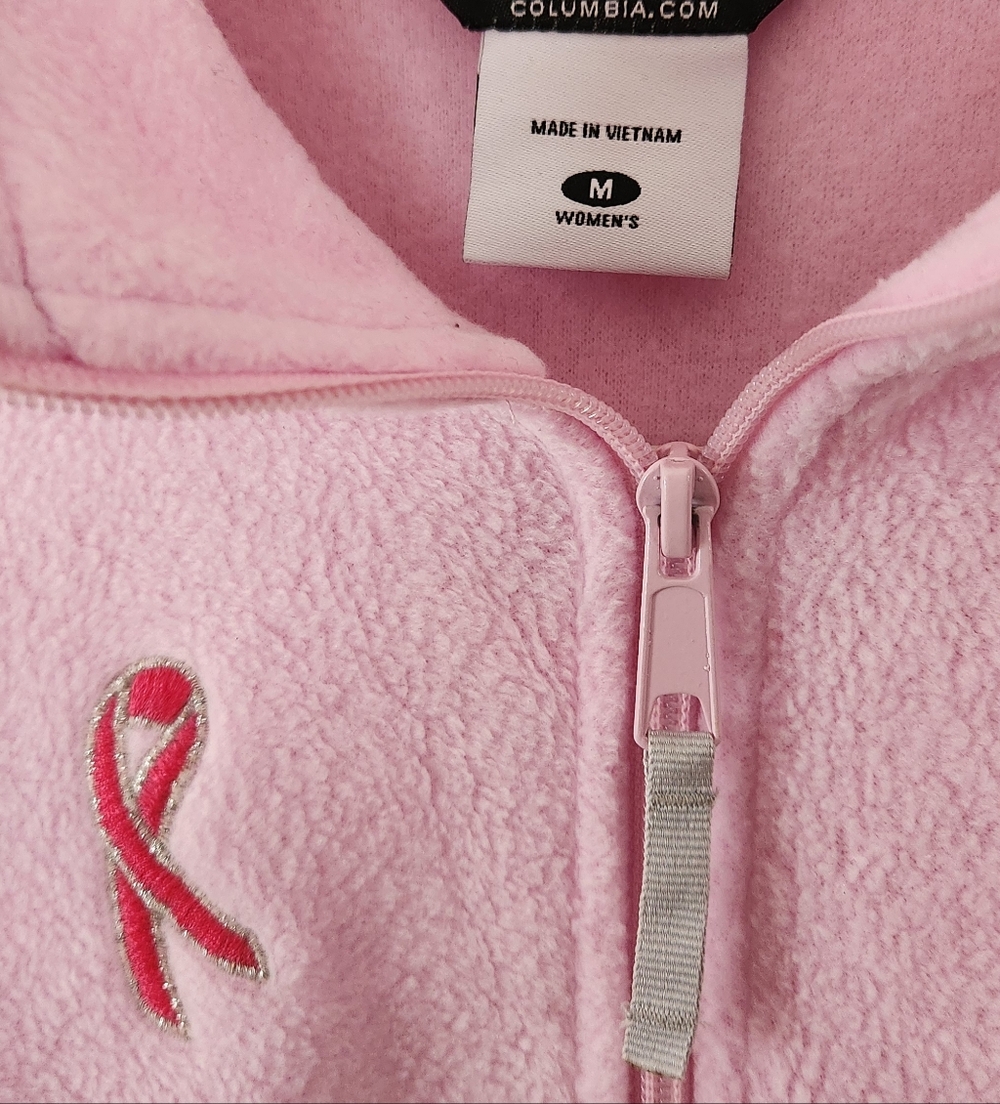 Columbia Pink Fleece Jacket - Picture 3 of 3